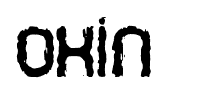 Oxin2 font